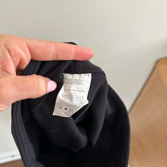 Tory Sport Cropped Activewear Leggings Black M - Picture 8 of 9